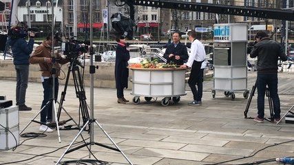 L’émission de France 3 « Midi en France » en tournage sur le port