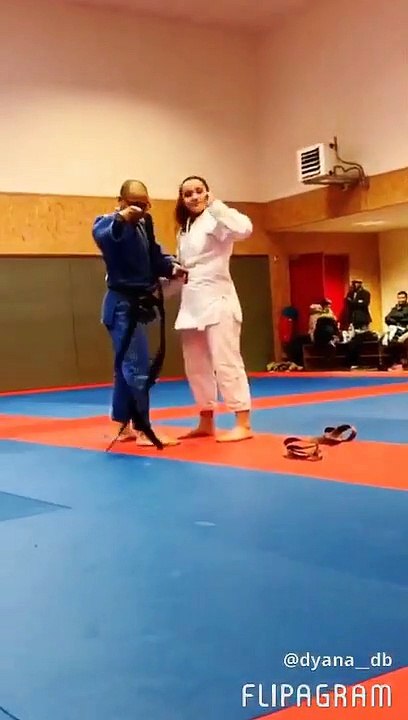 Ceinture noire de Dyana Bentouda