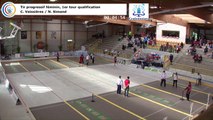 Premier tour de qualification, tir progressif féminin, France Tirs, Coulommiers 2018