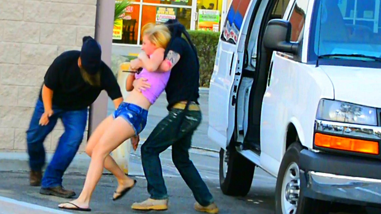 Kidnapping with Van Prank!