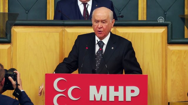Bahçeli: “Kılıçdaroğlu da mekaplarını ayağına geçirip, terörist kıyafetlerini üzerine giyip doğruca PKK/PYD/YPG tünellerinde soluğu alabilir” - TBMM