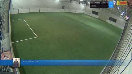 But de matthieu (3-8) - LES CASSES-NOISETTES Vs JABOX - 09/04/18 21:00 - LIGUE 3