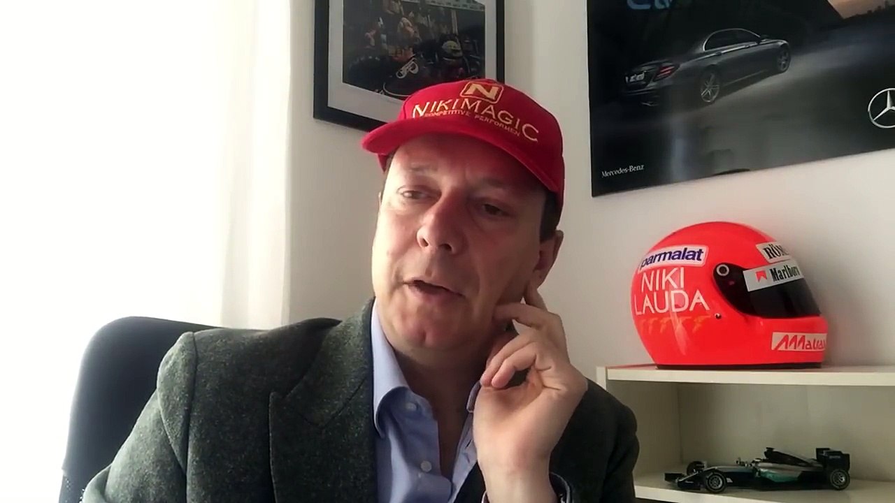 Alex Kristan parodiert Niki Lauda