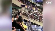 SHAHRUKH KHAN SPOTTED WITH DAUGHTER SUHANA KHAN IN IPL MATCH I LOOKS OF SUHANA KHAN