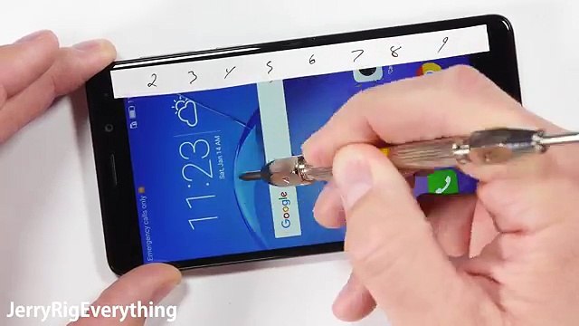 Honor 6X Durability Test - Scratch Test and Bend Test Fail