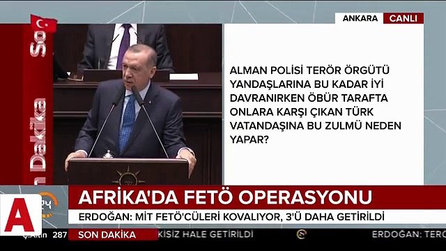 Cumhurbaşkanı Erdoğan: Avrupa�da özgürlükler Türkiye�ye karşı olanlar içindir