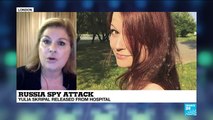 Russian ex-spy poisoning: Daughter Yulia Skripal released from hospital