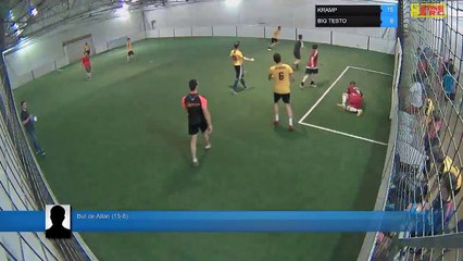 But de Allan (15-8) - KRAMP Vs BIG TESTO - 09/04/18 19:00 - LIGUE 3 - Poitiers Game Parc