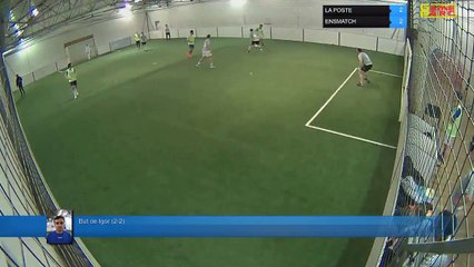 But de Igor (2-2) - LA POSTE Vs ENSMATCH - 09/04/18 20:00 - LIGUE 3 - Poitiers Game Parc