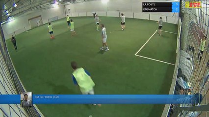 But de Hadjris (3-2) - LA POSTE Vs ENSMATCH - 09/04/18 20:00 - LIGUE 3 - Poitiers Game Parc
