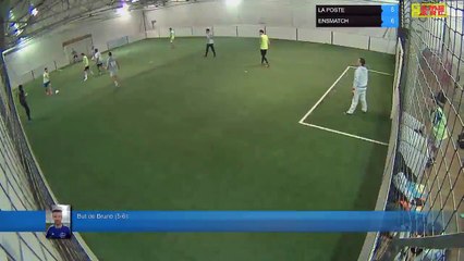 But de Bruno (5-6) - LA POSTE Vs ENSMATCH - 09/04/18 20:00 - LIGUE 3 - Poitiers Game Parc