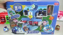 Poli car toys Robocar Poli Rescue station playset & Tayo bus toy ToyPudding 로보카폴리