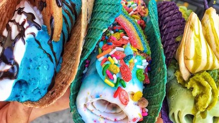 اغرب 5 انواع ايس كريم فى العالم