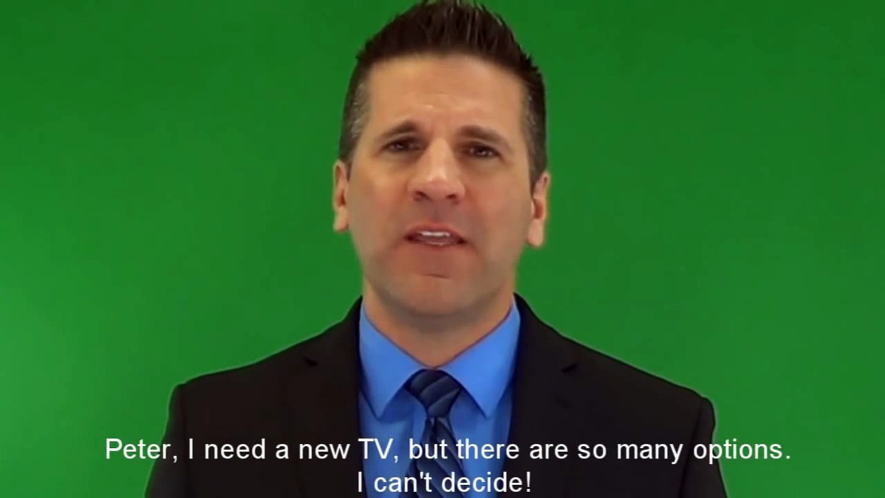 Shopping for a New TV - Learning English Through Two Minute Lessons