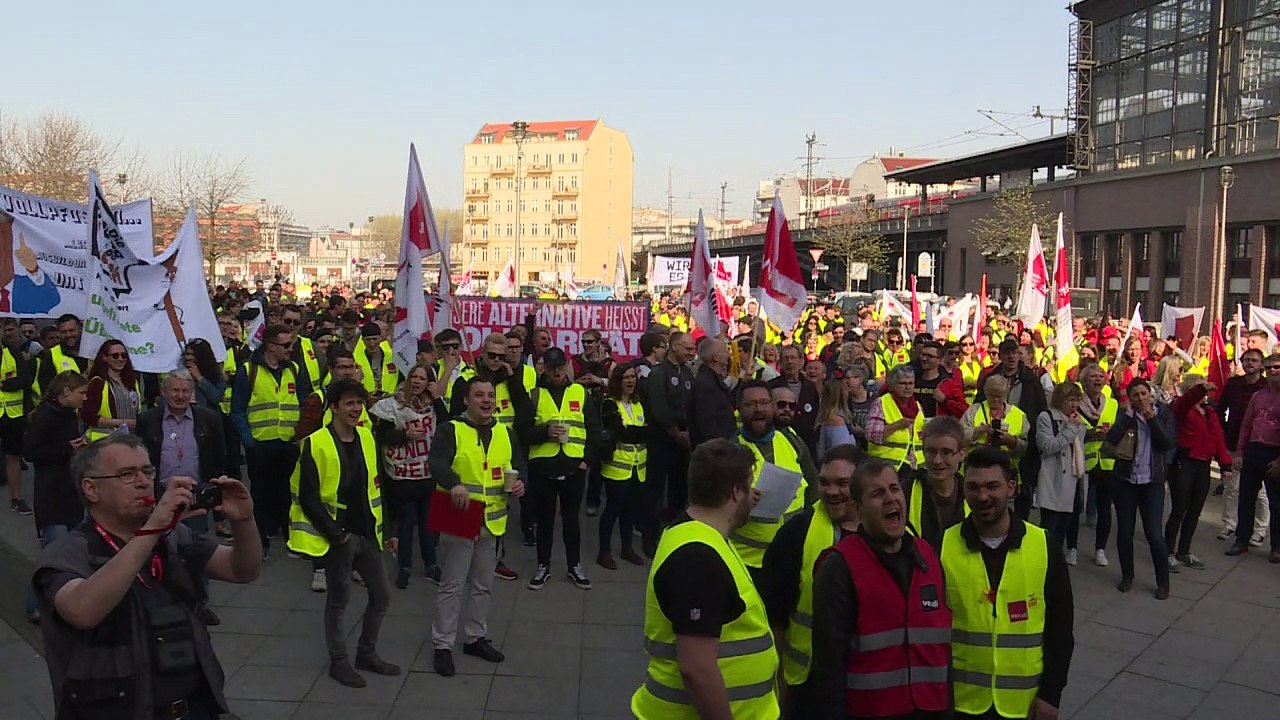 Bundesweite Warnstreiks im öffentlichen Dienst
