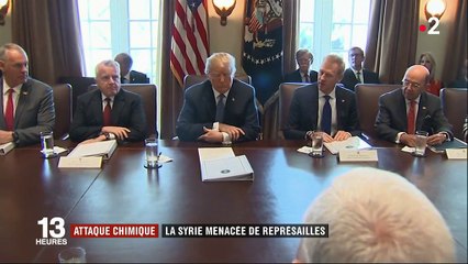 Attaque chimique : la Syrie menacée de représailles