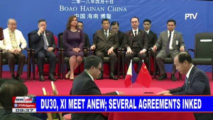 NEWS: DU30, Xi meet anew; several agreements inked