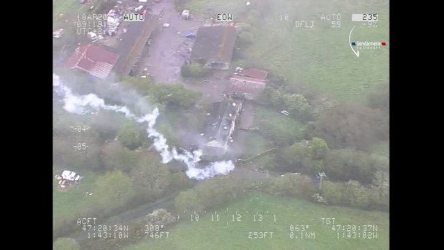 NDDL | ZAD Tirs sur l'Hélico Gendarmerie | Bretagne Télé