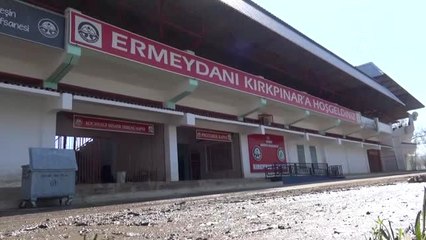 Kırkpınar Er Meydanı'nda Taşkın Sonrası Temizlik