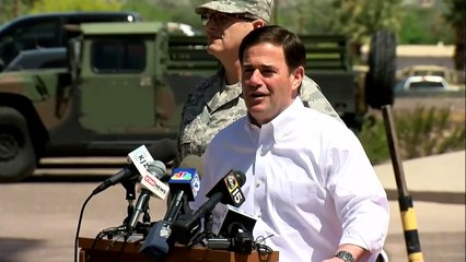 Arizona envía primeras tropas a frontera con México