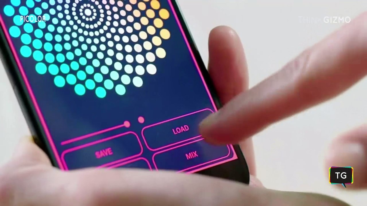 Picolor creates custom colors