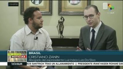 Zanin: Lula aún cuenta con recursos jurídicos para revertir la condena