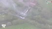 NDDL: la gendarmerie diffuse des images de son hélicoptère visé par des fusées