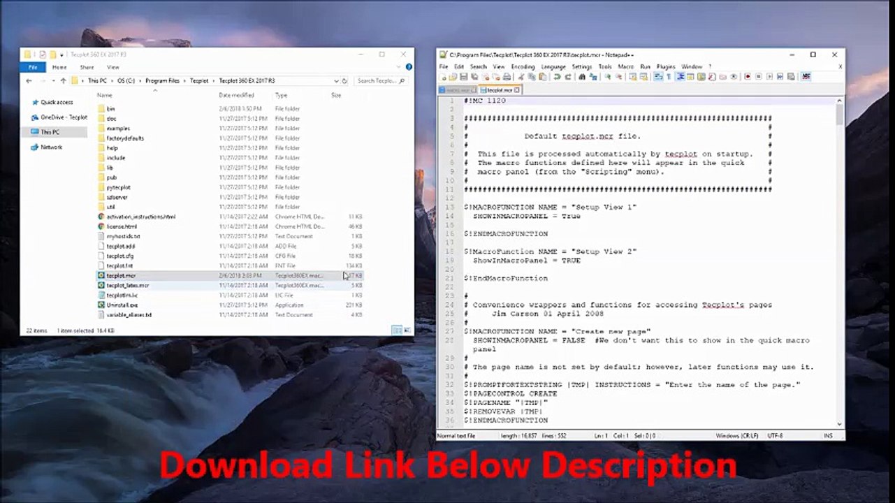 Tecplot 360 EX 2018 R1 2018.1.1.87425 Full Version MAC 2018