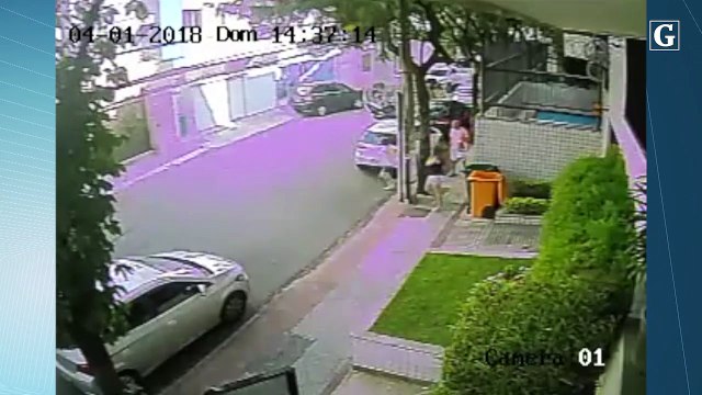 Imagens mostram momento em que Gustavo capota e atira em Jardim da Penha