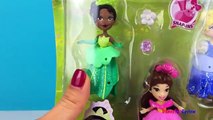 DISNEY PRINCESS LITTLE KINGDOM SNAP INS ROYAL SPARKLE COLLECTION WITH SNOW WHITE TIANA ARIEL BELLE