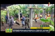 Colombia: detienen a líder de las FARC por narcotráfico