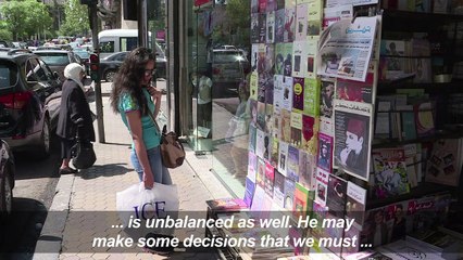 Syrians react to Western threats over alleged gas attack