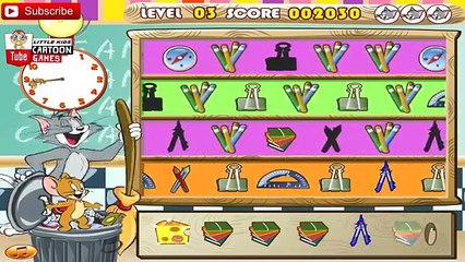 ᴴᴰ ღ Tom and Jerry ღ Tom Jerry Cartoons Classroom Clean Up ღ Best Game for Little Kids ღ LITTLE KIDS