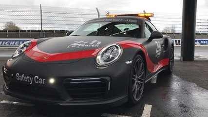 Présentation des nouvelles safety cars Porsche des 24 H du Mans