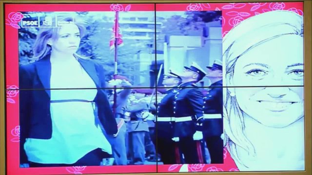 El grupo socialista rinde homenaje a Carme Chacón