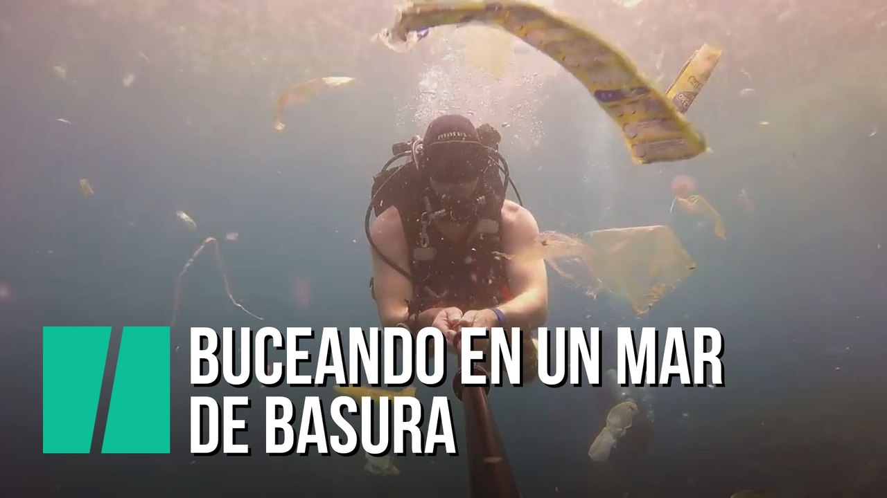 Buceando en un océano de basura