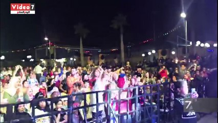 المطرب حسن الخلعى يشعل حفل شم النسيم بمدينة 6 أكتوبر