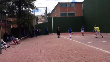 Frontenis honor San Cristobal vs Molareño 3ª partida set 2