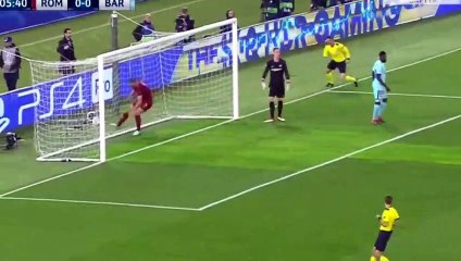 Edin Dzeko Goal HD - AS Roma 1-0 Barcelona 10.04.2018