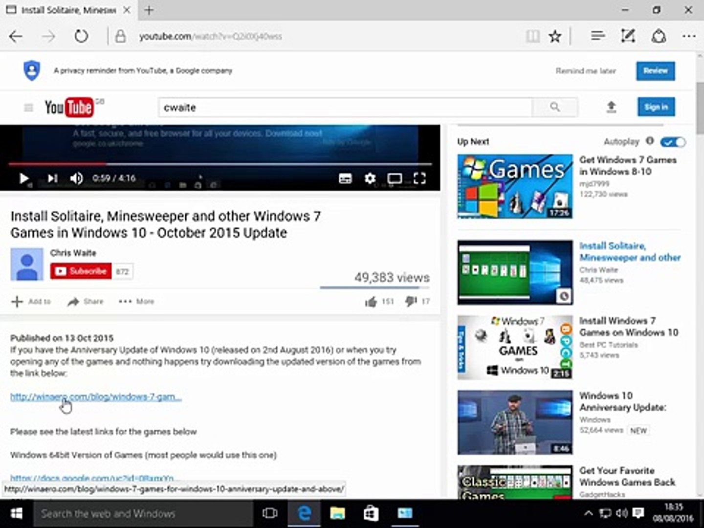 How to Download Windows 7 Games for Windows 10