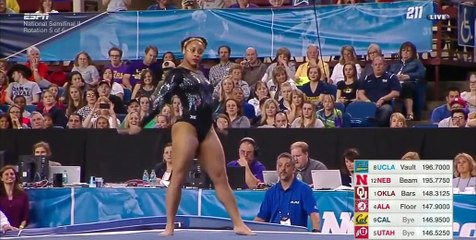 Nina McGee Denver Floor 2016 NCAA Semifinals 9 95