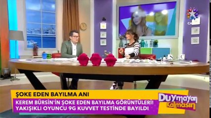 Kerem Bursin Can Feda Setinde Bayıldı