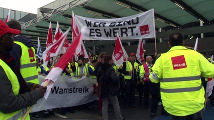 Las huelgas perturban el tráfico aéreo en Alemania