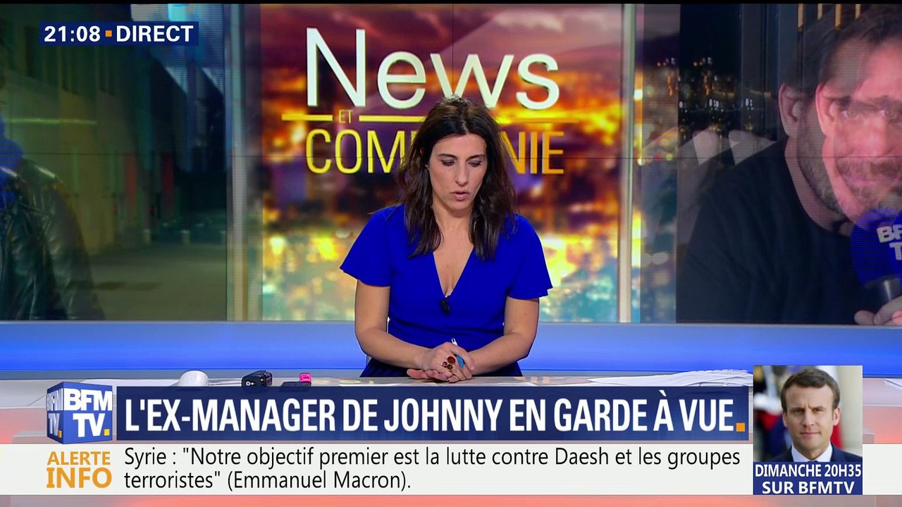 L'ex-manager de Johnny Hallyday en garde à vue
