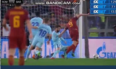 Daniele De Rossi Goal HD - Roma 2-0 Barcelona 10.04.2018