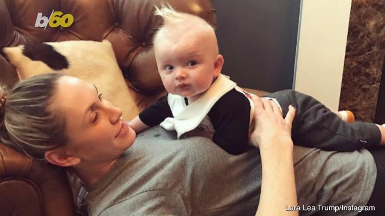 Baby Luke Trump’s Hair Looks Awfully Like...