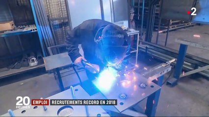 Emploi : recrutements record en 2018