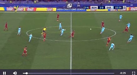 De Rossi D.(Penalty) Goal HD -  AS Roma	2-0	Barcelona 10.04.2018
