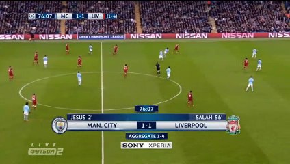 Roberto Firmino Goal HD - Manchester City 1-2 Liverpool 10042018
