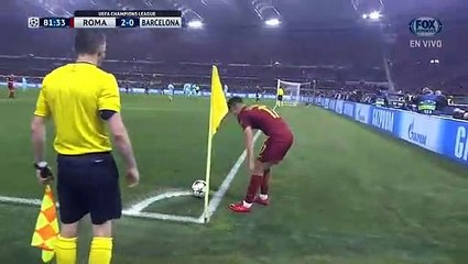 Konstantinos Manolas Goal HD - AS Roma	3-0	Barcelona 10.04.2018